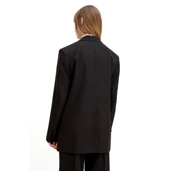 FILIPPA K Women's Dark Chocolate Davina Oversized Blazer Size 40 | Large - Picture 2 of 10